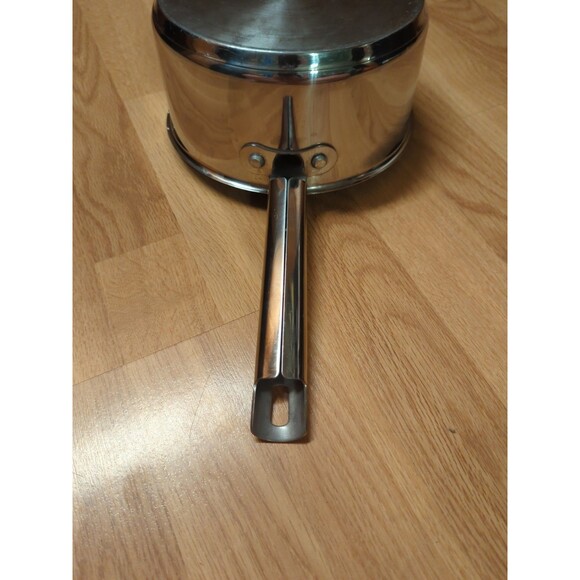 Wolfgang Puck Cafe Collection Pot Pan 8" 18/10  Stainless Steel No Lid - Picture 4 of 7